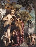 VERONESE (Paolo Caliari) Mars and Venus United by Love aer Sweden oil painting artist